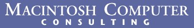 Macintosh Computer Consulting